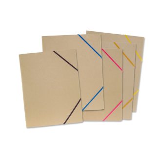 Gummisnoddsmapp Papp Natur