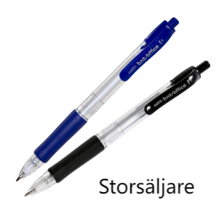 Kulspetspenna OFFICE, value, finns i flera färger