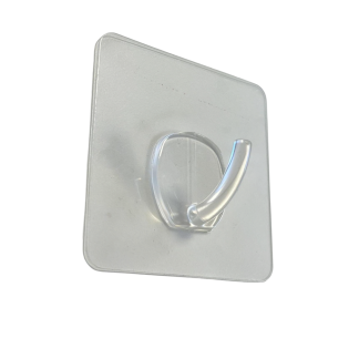 Upphängningskrok, plast, återanvändbar