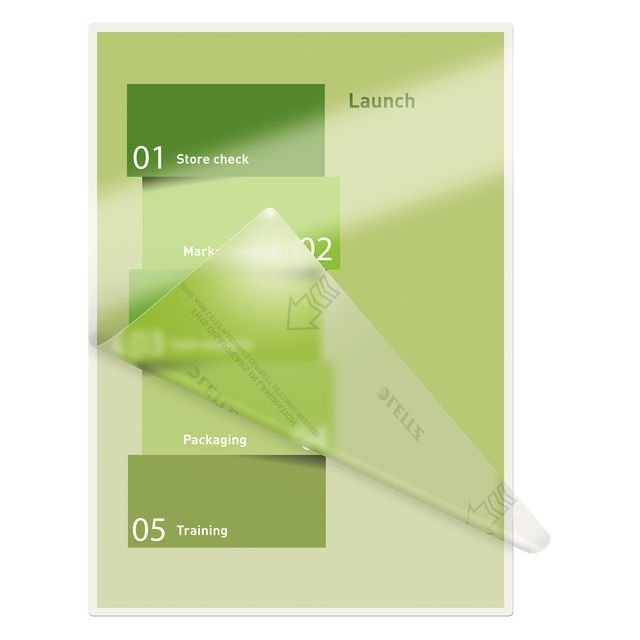 Laminat LEITZ UDT A4 80mic klar 100/fp - Bild 2